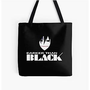 Darker Than Black All Print Tote Bag