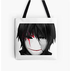 Darker than Black Anime Bodied All Over Print Tote Bag