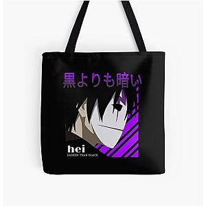 Hei Darker than Black All Print Tote Bag