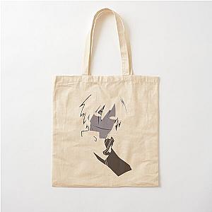 Hei Dark Black Cotton Tote Bag