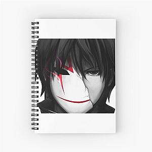 Darker than Black Anime Spiral Notebook