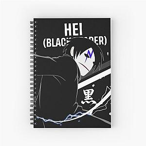Hei ( Black Reaper) - Darker than Black Spiral Notebook