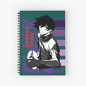 Women Men Movies Darker than Black: Kuro no Keiyakusha Spiral Notebook