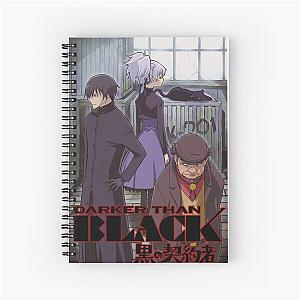 Darker than Black The Black Contractor Spiral Notebook
