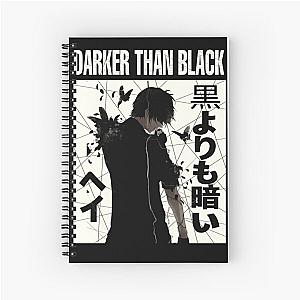Hei Darker than Black Spiral Notebook