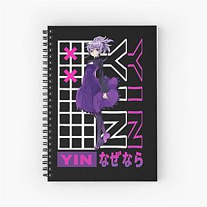 Yin Darker than Black Spiral Notebook
