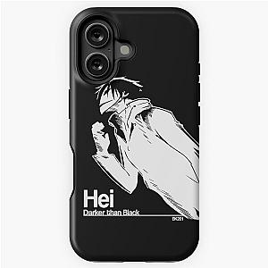 Hei Darker than Black T-shirt Phone case More iPhone Tough Case