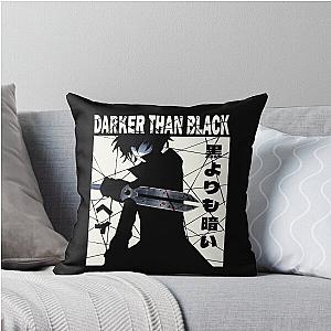he i Darker than Black Throw Pillow