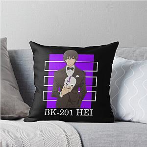 Rurouni Kenshin - Darker than Black Throw Pillow