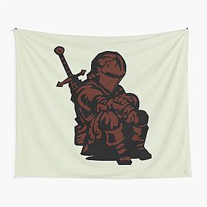 Red Crusader Darkest Dungeon Tapestry No Text