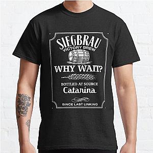 Dark Souls T-Shirts - Siegbrau Whisky - white Classic T-Shirt RB0909
