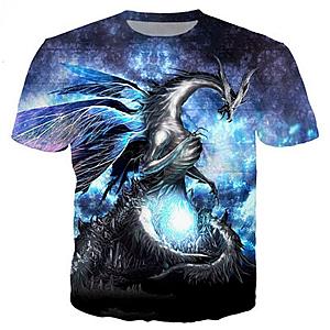 Dark Souls 3D Printed Design New T-Shirt