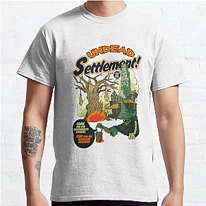 Dark Souls T-Shirts - Undead Settlement Classic T-Shirt RB0909