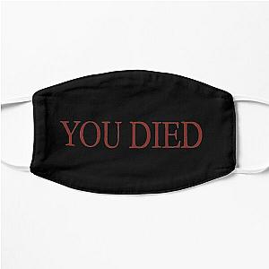 Dark Souls Face Masks - Demon Souls You Died Retro Aaesthetic Game Flat Mask RB0909
