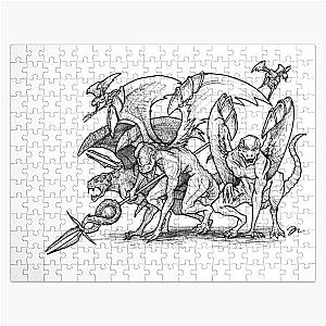 Dark Souls Puzzles - Belfly Gargoyles Jigsaw Puzzle RB0909