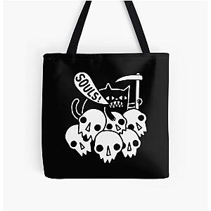 Dark Souls Bags - Cat Got Your Soul? All Over Print Tote Bag RB0909