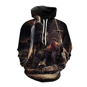 Dark Souls 3D Print Game Cosplay Graphic Fashion Hoodie