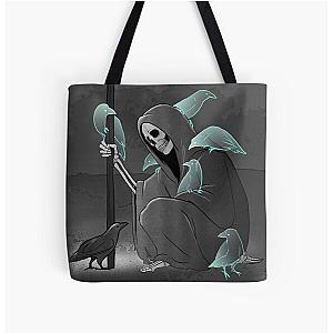 Dark Souls Bags - crows All Over Print Tote Bag RB0909