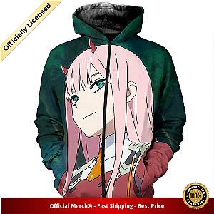 Darling in the Franxx Zip Hoodie Proud Zero Two 3D All Over Print