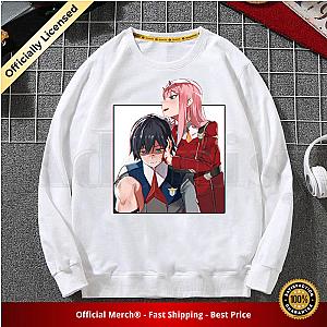 Zero TWO Darling In The Franxx Sweatshirt - Custom Printed Crewneck Sweater