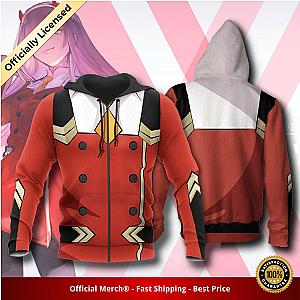 Code 002 Zero Two (002) Uniform Hoodie Darling in the Franxx Jacket Uniform