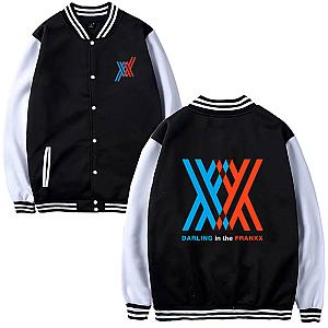 Darling In The Franxx Jacket - Print Baseball Streetwear Fashion Anime Jackets