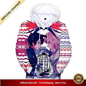 Darling in the Franxx Hoodie Caged Darlings 3D All Over Print