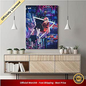 Darling In The Franxx Poster - Zero Two City Night Poster HD Canvas