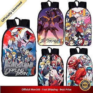 Darling in the FranXX Backpack - Anime Teenager Unisex Backpack (HIRO ZERO TWO and MORE)