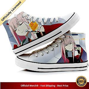 DARLING in the FRANXX Shoes - 3D Printed Hiro Zero Two Converse Shoes