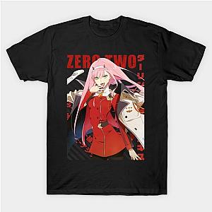 Zero Two Black Style Darling in the Franxx T-Shirt