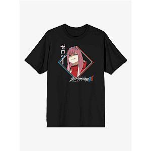 Strelizia and Zero Two Mecha Battle T-Shirt