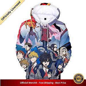 Darling in the Franxx Hoodie Season 1 Poster 3D All Over Print