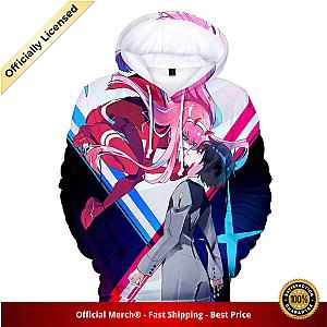 Darling in the Franxx Hoodie The Kiss 3D All Over Print