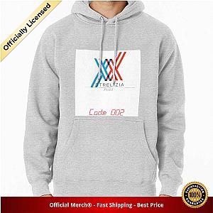 Darling In The Franxx Hoodie -  Code 002 Zero Two Design Pullover Hoodie - Designed By Saraeroberta RB1801