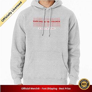 Darling In The Franxx Hoodie -  Typography Pullover Hoodie - Designed By baconmastery RB1801