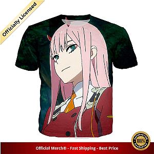 Darling in the Franxx Shirt Proud Zero Two 3D All Over Print