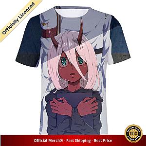 Darling in the Franxx Shirt Vulnerable Zero Two 3D All Over Print