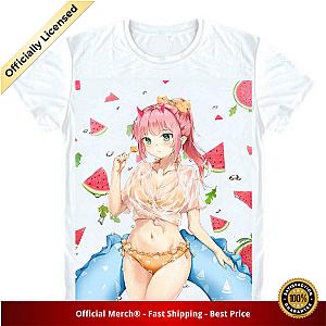 Darling in the Franxx Shirt Zero Two Pool Party White