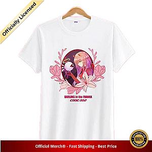 Darling in the Franxx Shirt Zero Two X Kirby Crossover White