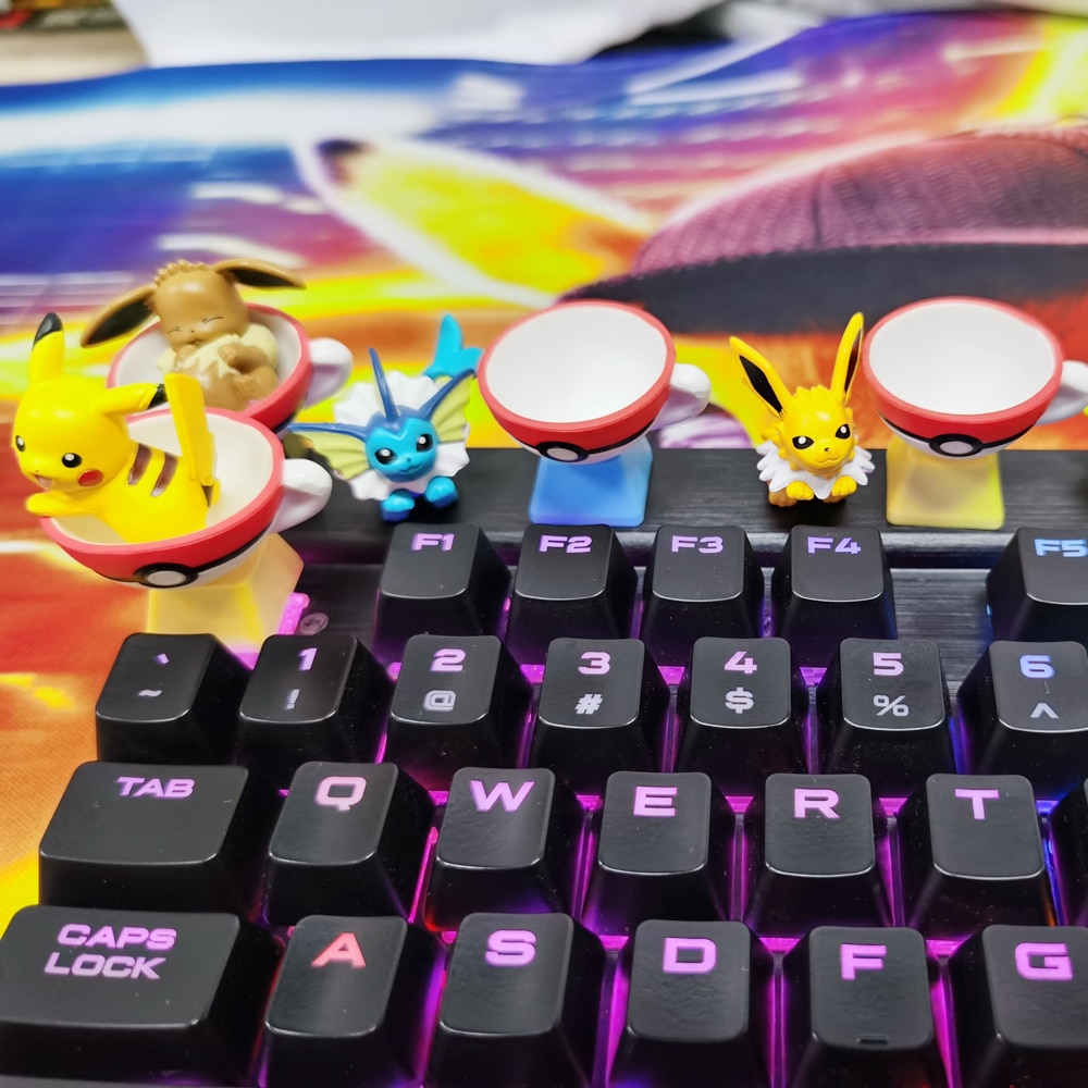 DIY Key cap creativity Elf mechanical keyboards keycap personality design Cartoon anime Cherry MX axis keycaps - Anime Keycaps