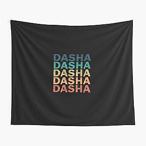 Dasha Name - Dasha Vintage Retro Proud Name Tapestry