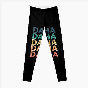 Dasha Name T Shirt - Dasha Vintage Retro Name Gift Item Tee Leggings