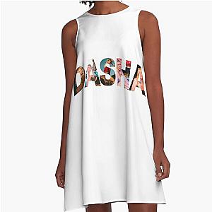 Dasha HD T - Shirt  Sticker A-Line Dress