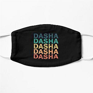 Dasha Name - Dasha Vintage Retro Proud Name Flat Mask