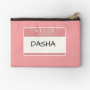 Hello my name is Dasha Zipper Pouch