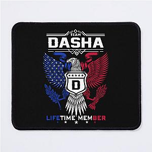 Dasha Name T Shirt - Dasha Eagle Lifetime Member Gift Item Tee Mouse Pad