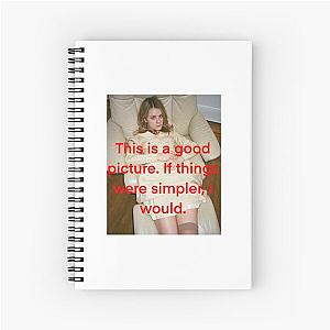 Dasha Nekrasova photographed well for once Spiral Notebook