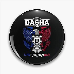 Dasha Name T Shirt - Dasha Eagle Lifetime Member Gift Item Tee Pin