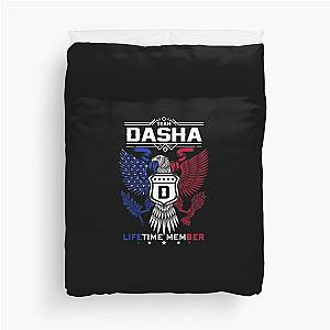 Dasha Name T Shirt - Dasha Eagle Lifetime Member Gift Item Tee Duvet Cover